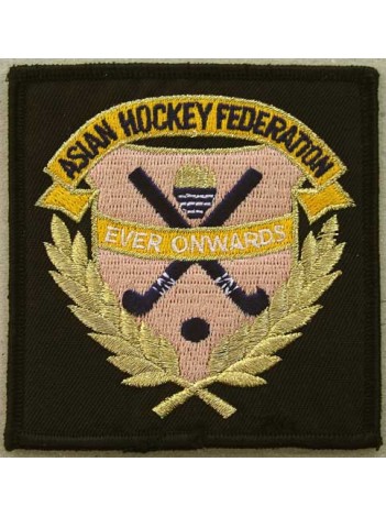 ASIAN HOCKEY FEDERATION EMBROIDERED PATCH